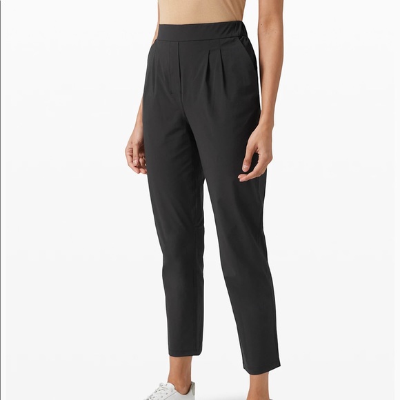 lululemon athletica Pants - Lululemon Your True Trouser Black crop